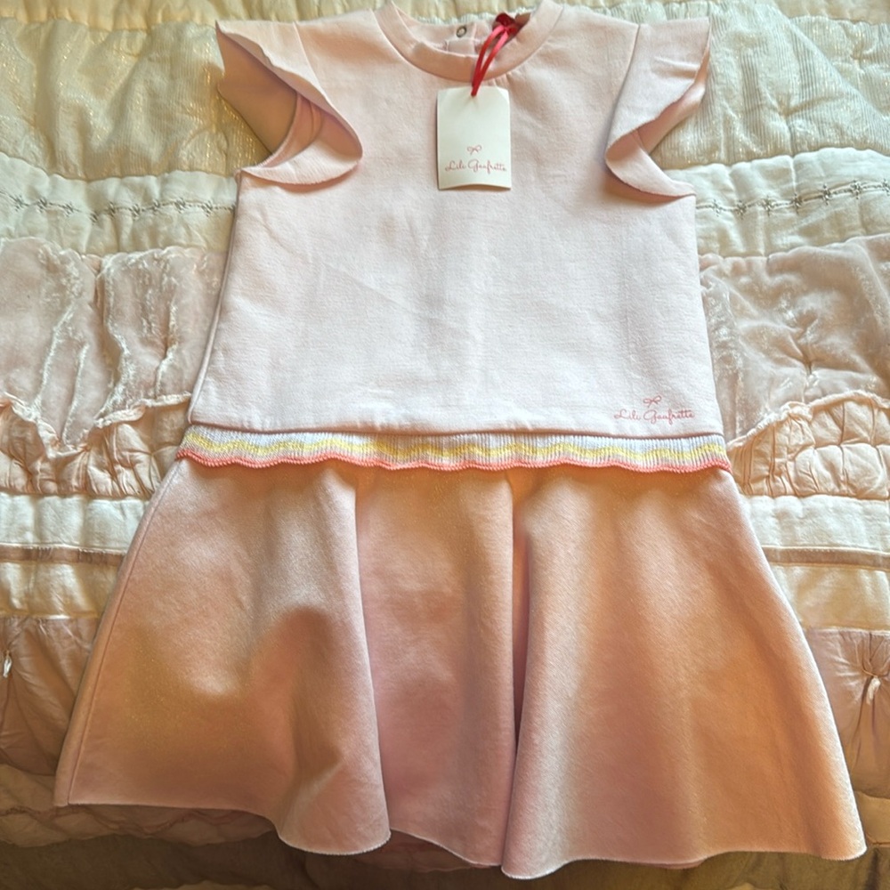 Lili gaufrette new dress. Never used girl 4y